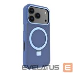 Aizmugurējais vāciņš Evelatus Apple iPhone 17 Pro Shield Case With MagSafe & Stand Matte Blue