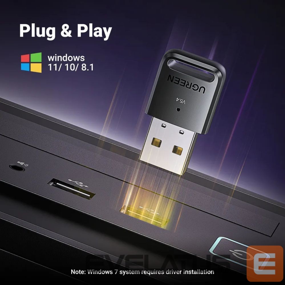 Parveidotājs Ugreen USB Bluetooth 5.4 Adapter - CM748 Black