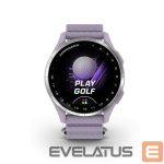 Viedpulksteni Garmin  Approach J1
Silver aluminium bezel with lilac ComfortFit fabric ban 