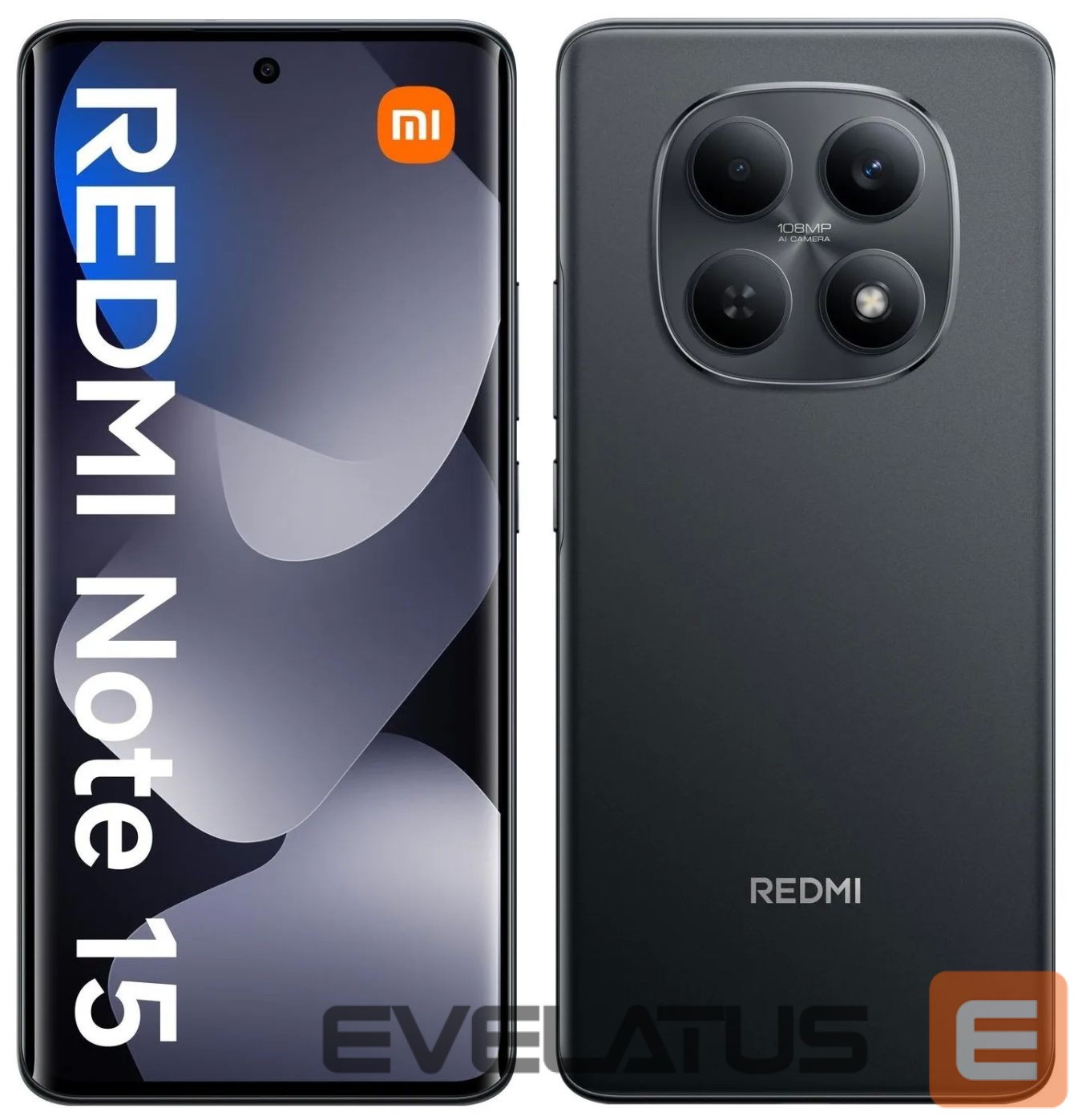 Viedtālrunis Xiaomi Redmi Note 15 6/128GB Black