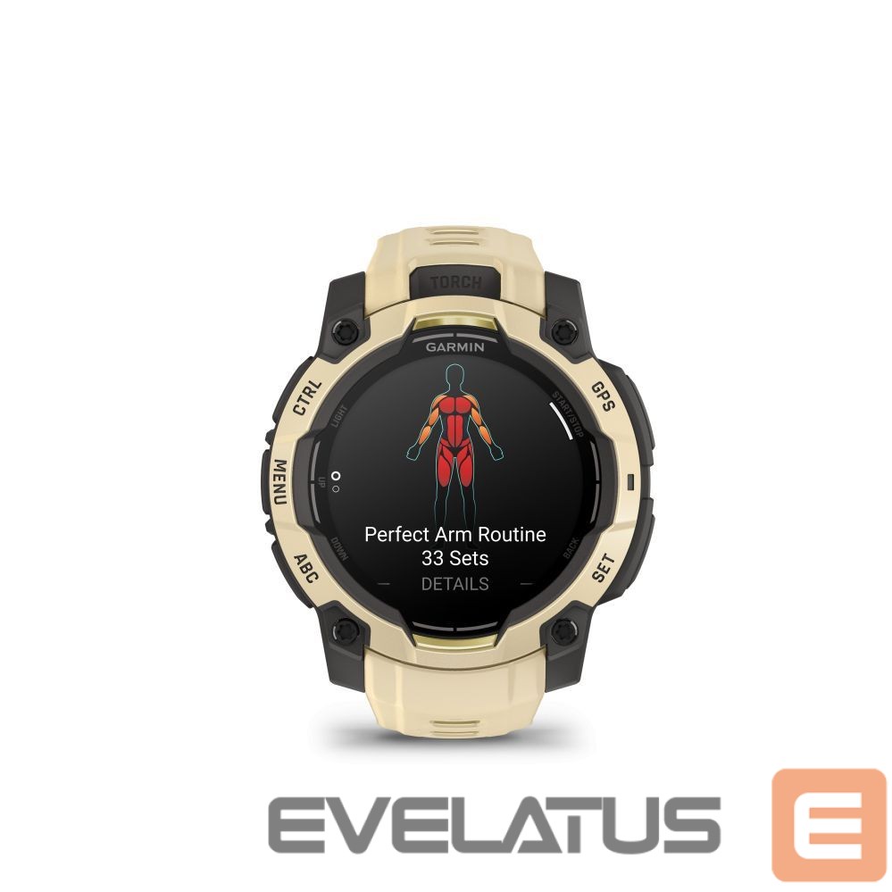 Smart watches Garmin Instinct 3 – 45 mm, AMOLED
Citrine with Citrine Band