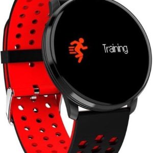 Viedpulksteni iWear  M9 Round Smart & Fit Watch with Full Touch 1.3'' IPS Media control / HR / Blood pressure Black