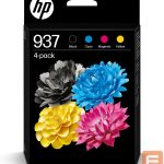 Printeri HP  HP 937 CMYK Original Ink Cartridge 4-Pac 