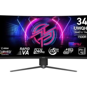 Monitors MSI  LCD Monitor||34 "|3440 x 1440 pixels|Native aspect ratio 21:9|LCD|MPG346CQRFX24 