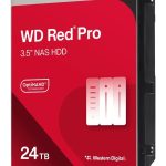Cietais disks HDD Western Digital  HDD||Red Pro| 24 TB|Serial ATA|7200 RPM|3.5 "|WD241KFGX 