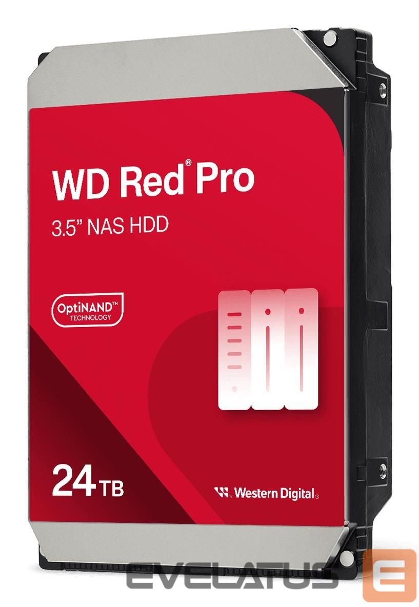 Cietais disks HDD Western Digital HDD||Red Pro| 24 TB|Serial ATA|7200 RPM|3.5 "|WD241KFGX