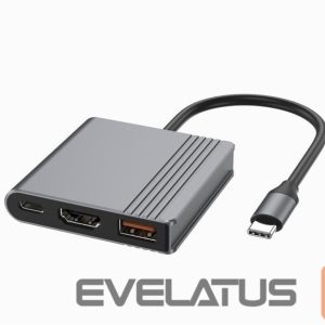 Modules un transceivers Gembird  I/O ADAPTER USB-C TO HDMI/USB3/3IN1 A-CM-COMBO3-05 