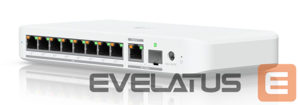 Nevadāms centrmezgls UBIQUITI Switch||USW-FLEX-2.5G-8-POE|Desktop/pedestal|8x2.5GbE|8|USW-FLEX-2.5G-8-POE