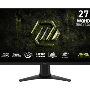 Monitors MSI  LCD Monitor||27 "|2560 x 1440 pixels|Wide Quad HD|Native aspect ratio 16:9|LCD|Flat|MAG275QFE20 