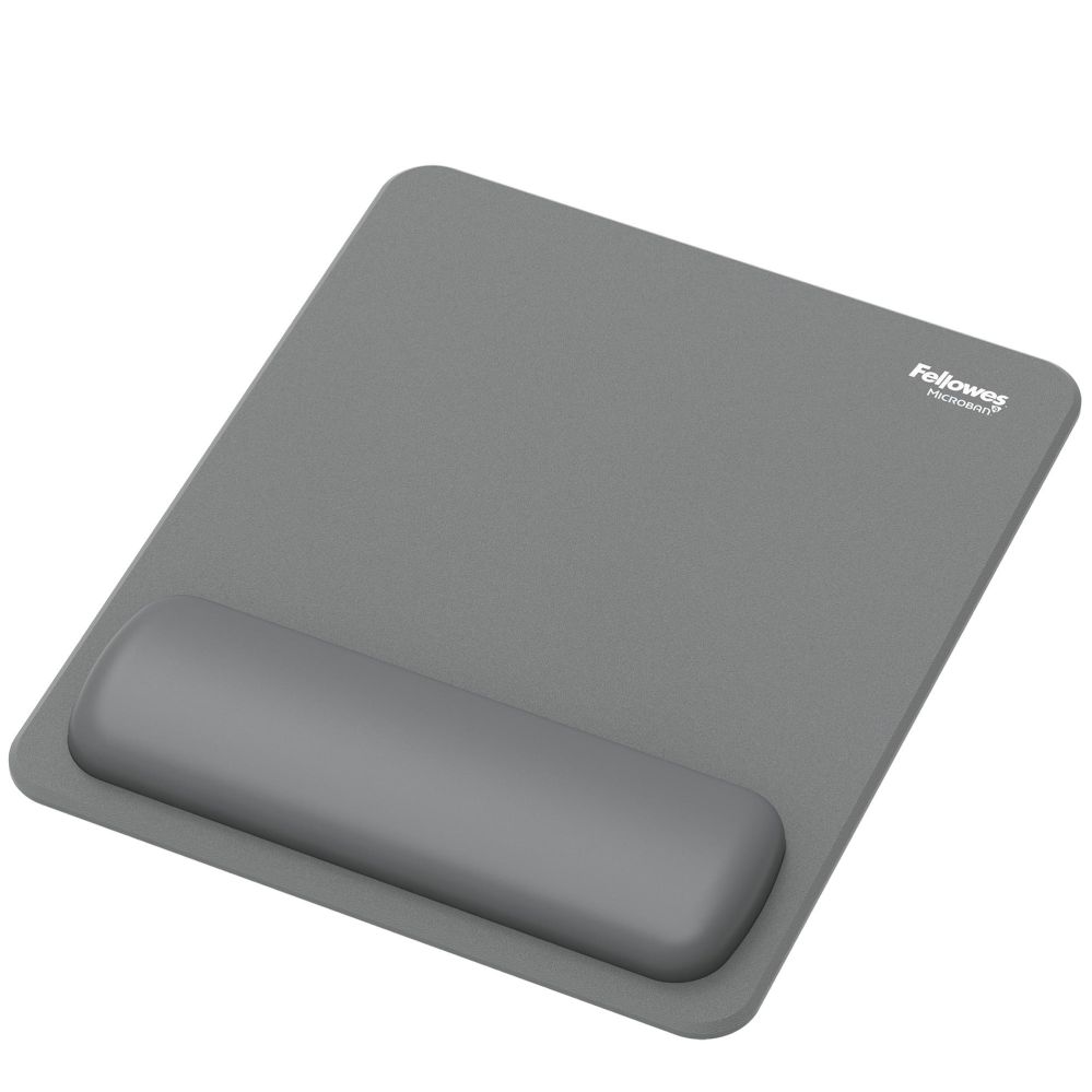 Datora pele Fellowes MOUSE PAD WRIST REST/GREY 100142556