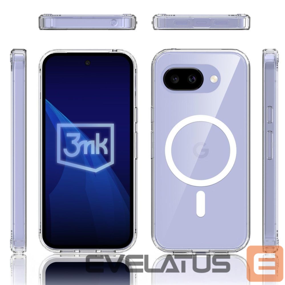 Citas preces 3MK 3mk Armor MagCase for Google Pixel 10A - Transparent