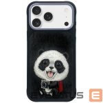 Citas preces Nimmy  Nimmy Big Eyed Pet 2.0 Panda Case for iPhone 17 Pro Max - Black 