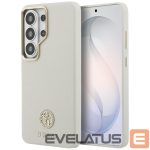 Citas preces Guess  Guess Rhinestone Round Logo MagSafe Case for Samsung Galaxy S26 Ultra - Beige 