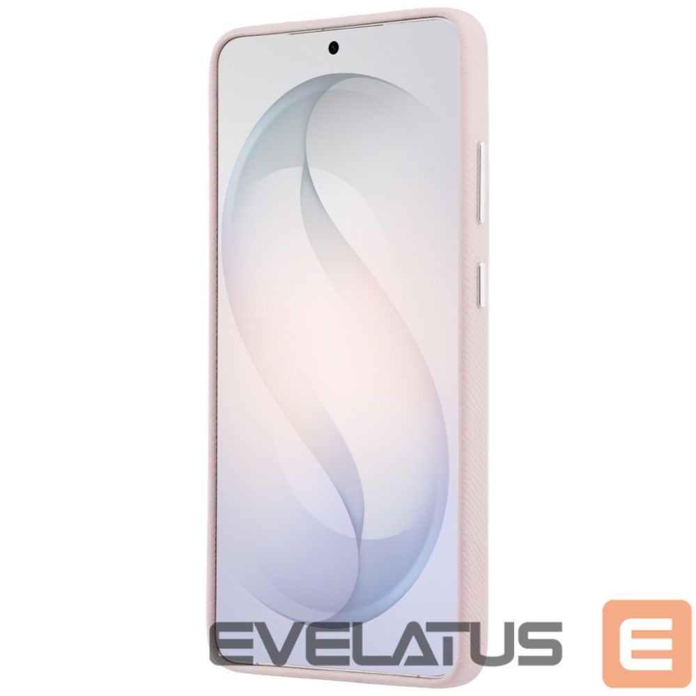 Citas preces Karl Lagerfeld Karl Lagerfeld Grained Signature Metal Resin Logo Case for Samsung Galaxy S26 Ultra - Pink