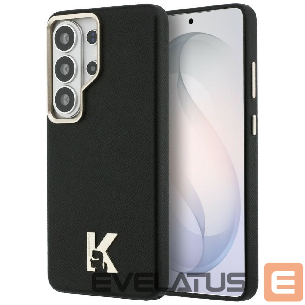 Citas preces Karl Lagerfeld Karl Lagerfeld K Metal Logo MagSafe Case for Samsung Galaxy S26 Ultra - Black