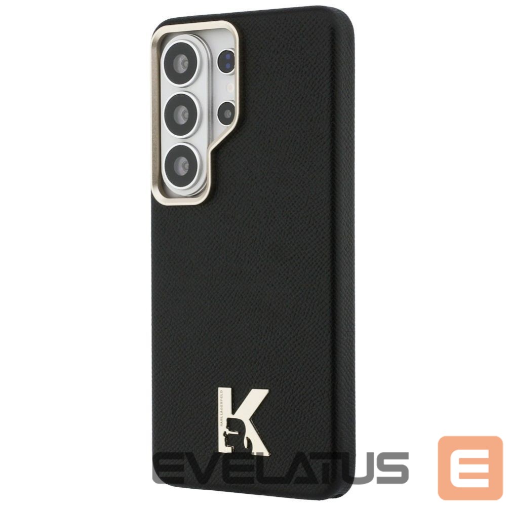 Citas preces Karl Lagerfeld Karl Lagerfeld K Metal Logo MagSafe Case for Samsung Galaxy S26 Ultra - Black