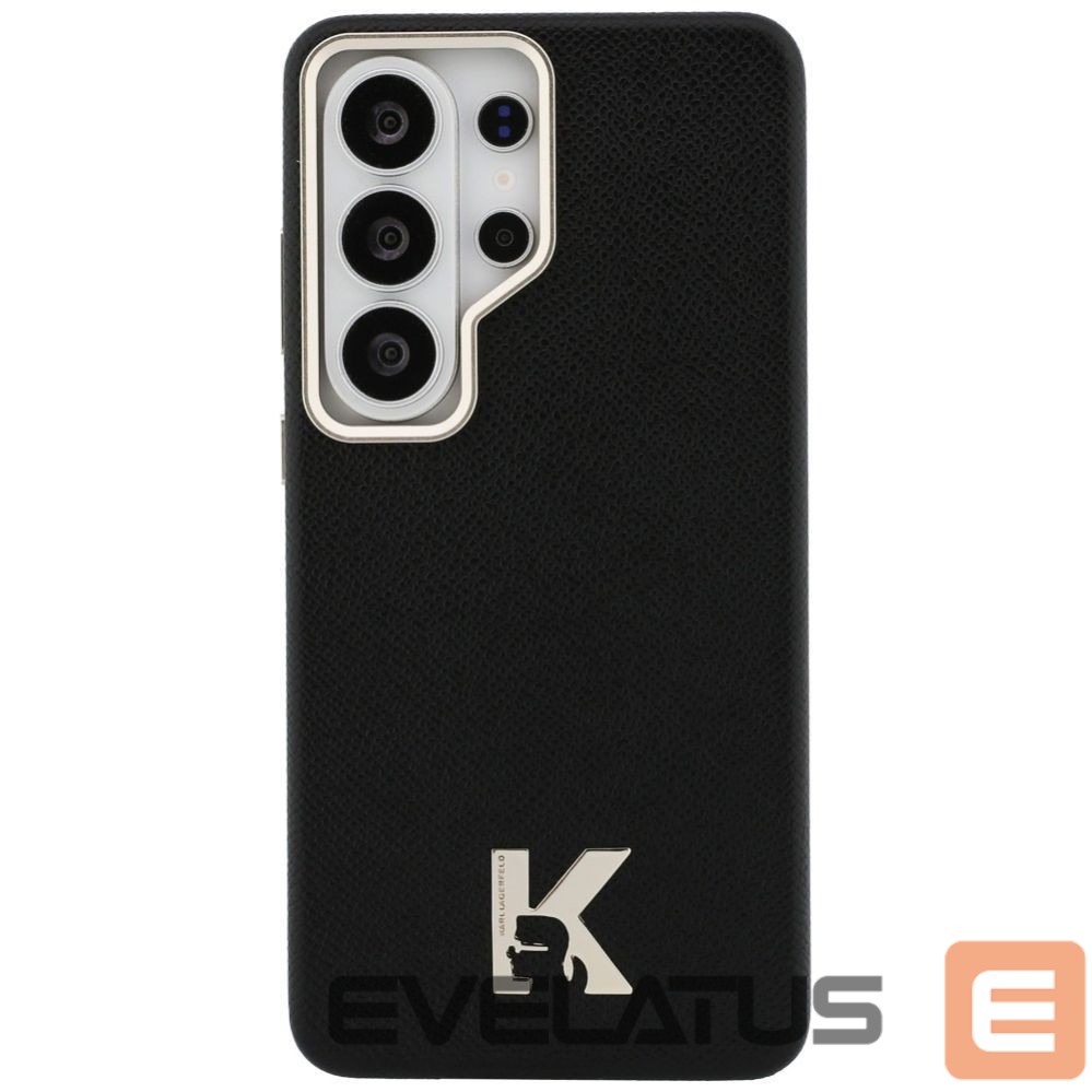 Citas preces Karl Lagerfeld Karl Lagerfeld K Metal Logo MagSafe Case for Samsung Galaxy S26 Ultra - Black