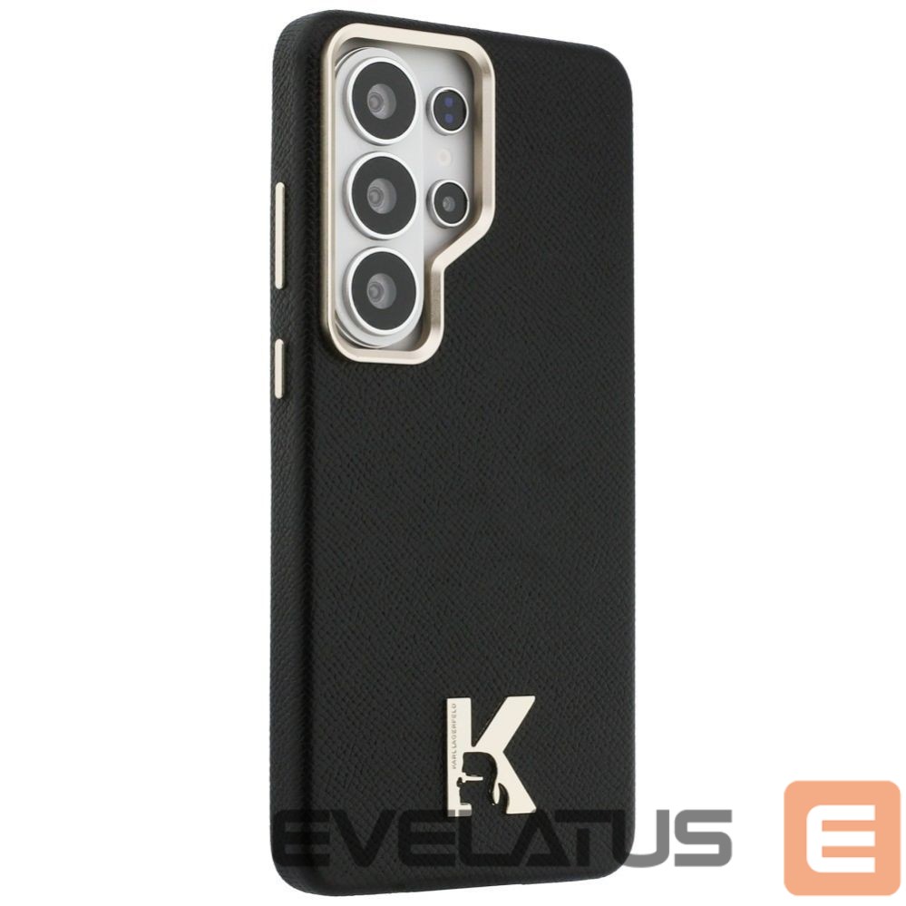 Citas preces Karl Lagerfeld Karl Lagerfeld K Metal Logo MagSafe Case for Samsung Galaxy S26 Ultra - Black