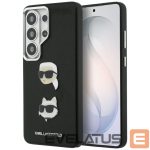 Citas preces Karl Lagerfeld  Karl Lagerfeld Saffiano Double Heads Metal Case for Samsung Galaxy S26 Ultra - Black 