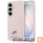 Citas preces Karl Lagerfeld  Karl Lagerfeld Saffiano KC Metal Logo MagSafe Case for Samsung Galaxy S26 - Pink 
