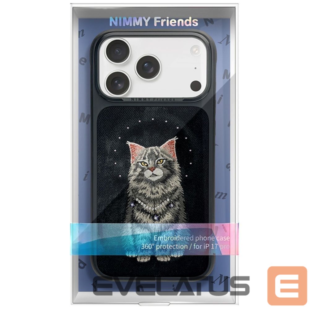 Citas preces Nimmy Nimmy Lucky Fashion Cat MagSafe case for iPhone 17 Pro - black
