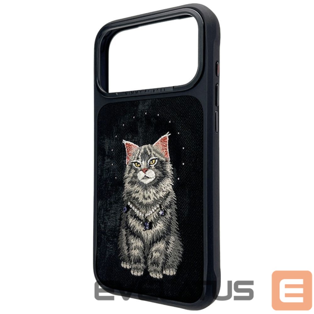 Citas preces Nimmy Nimmy Lucky Fashion Cat MagSafe case for iPhone 17 Pro - black