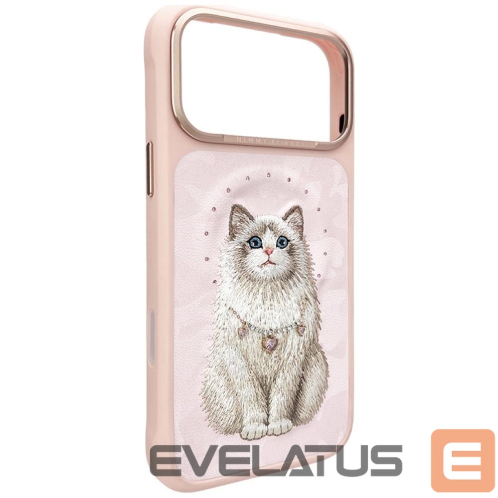 Citas preces Nimmy Nimmy Lucky Fashion Cat MagSafe case for iPhone 17 Pro Max - pink