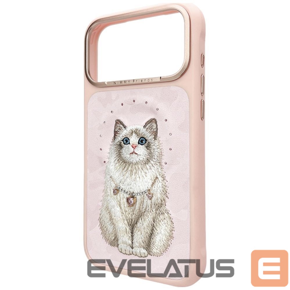 Citas preces Nimmy Nimmy Lucky Fashion Cat MagSafe case for iPhone 17 Pro Max - pink