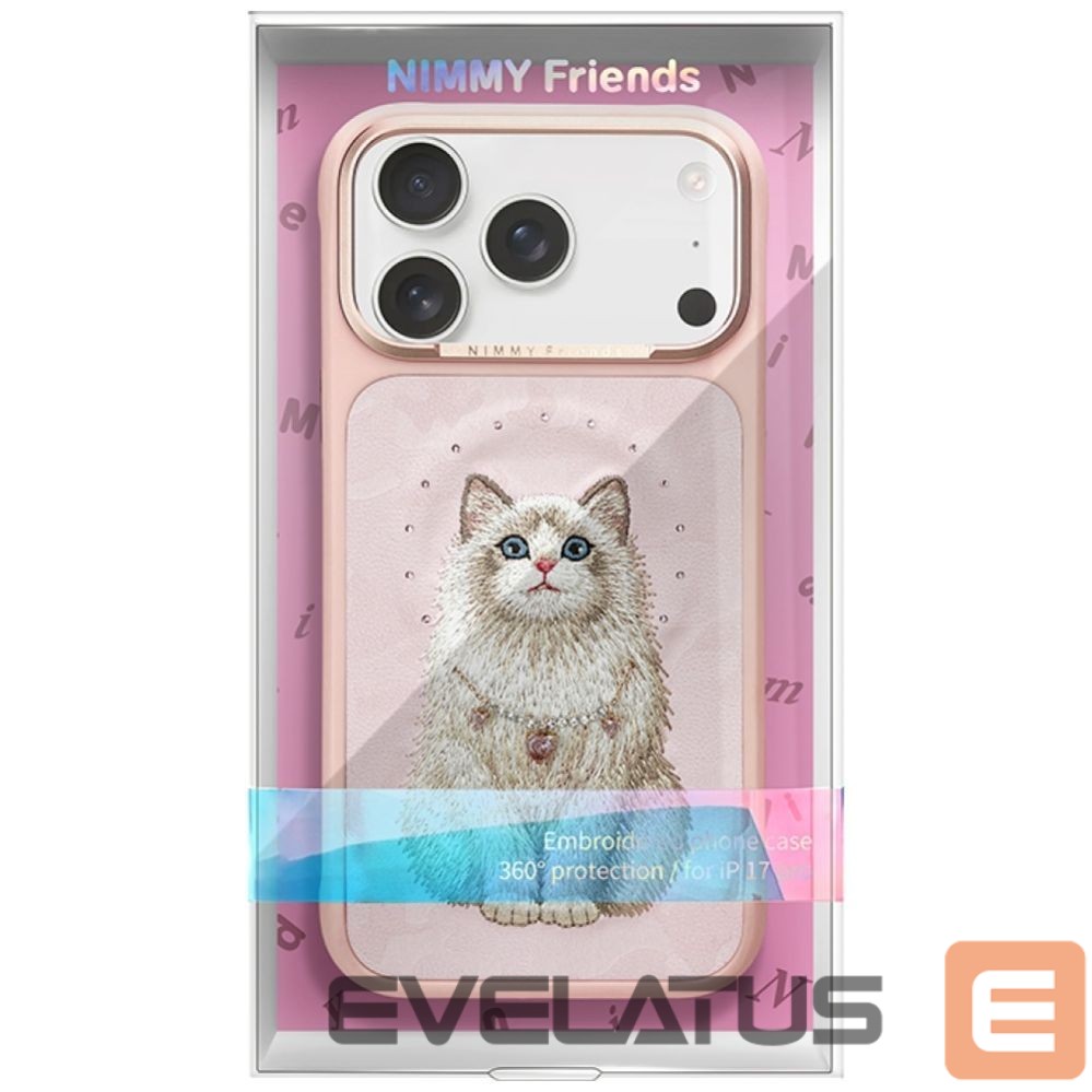 Citas preces Nimmy Nimmy Lucky Fashion Cat MagSafe case for iPhone 17 Pro Max - pink