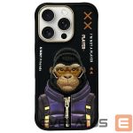 Citas preces Nimmy  Nimmy Cool&Cute 2.0 Monkey Case for iPhone 16 Pro Max - Black 
