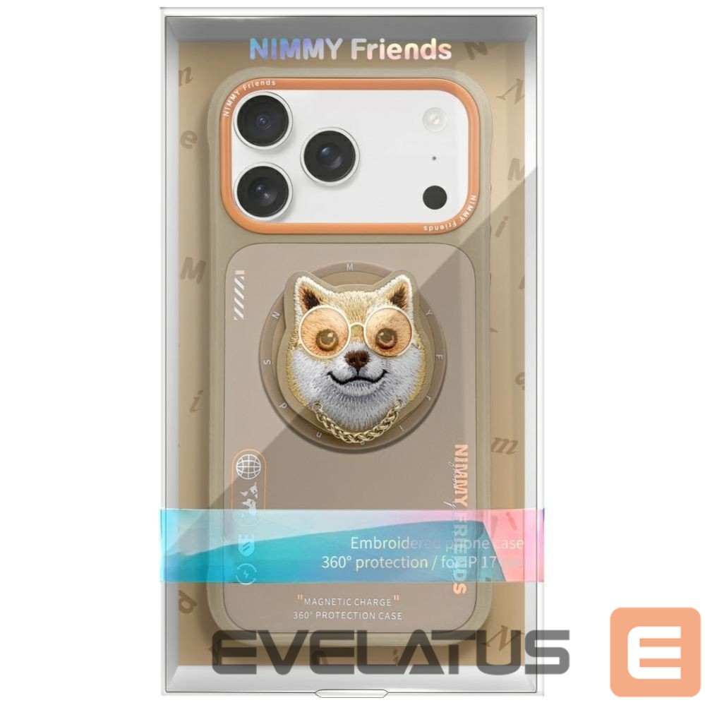 Citas preces Nimmy Nimmy Glasses Cool nag MagSafe Case for iPhone 17 - Beige