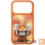 Citas preces Nimmy  Nimmy Big Eyed Pet 2.0 Raccoon case for iPhone 17 Pro Max - orange 