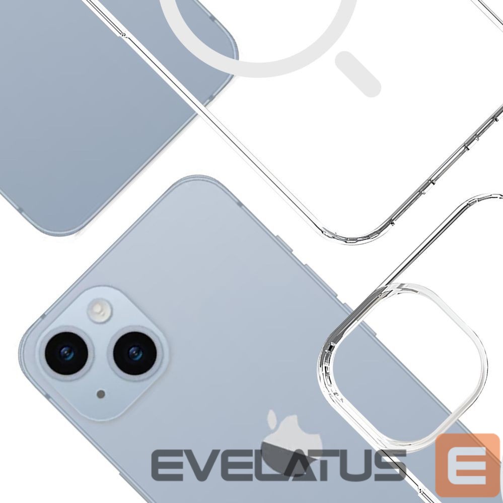 Citas preces 3MK 3mk Armor Magcase for iPhone 14 Plus - Transparent