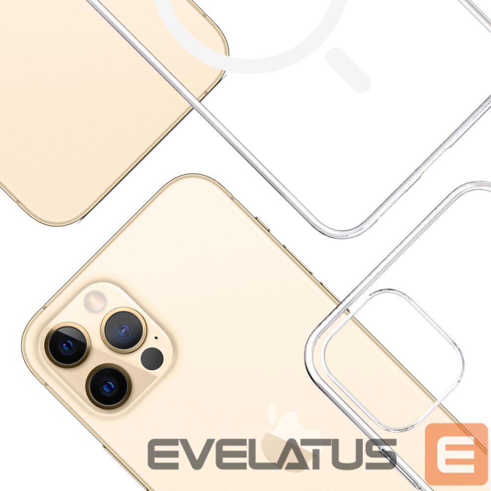 Citas preces 3MK 3mk Armor Magcase for iPhone 12 Pro Max - Transparent