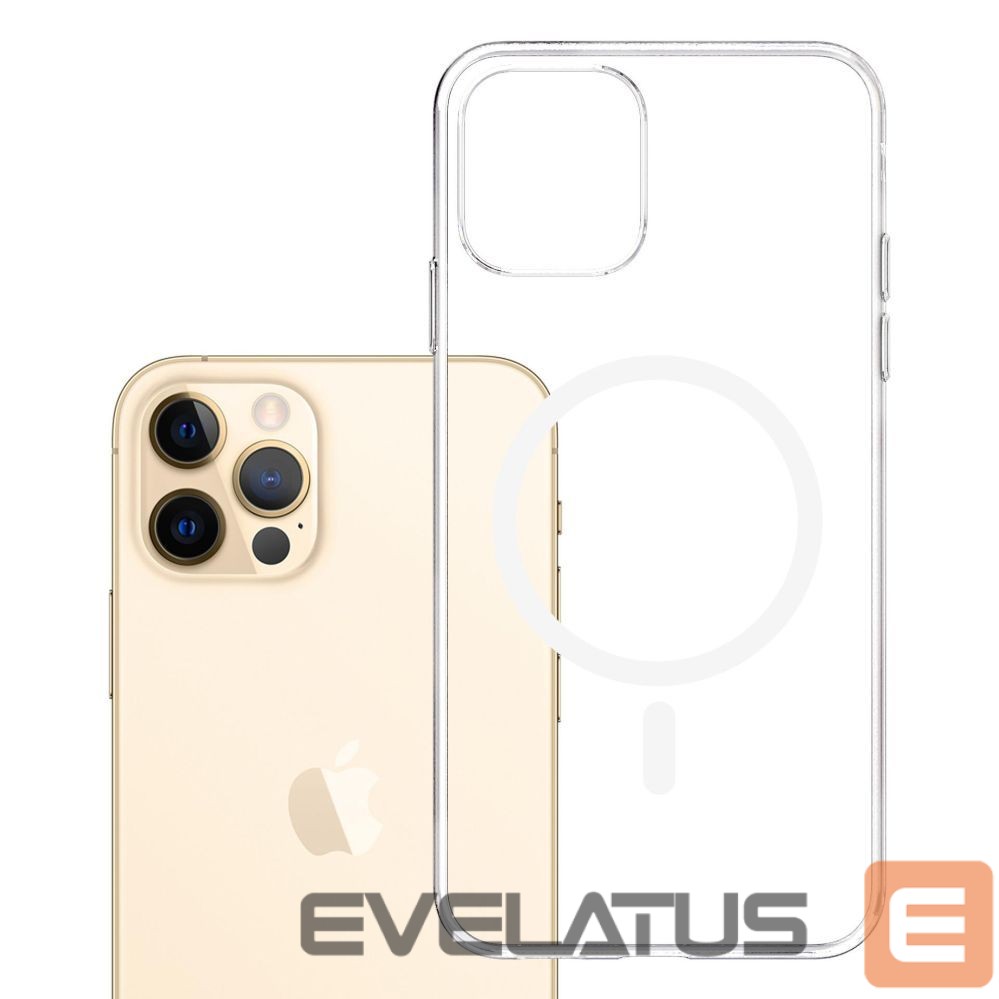 Citas preces 3MK 3mk Armor Magcase for iPhone 12 Pro Max - Transparent