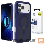 Citas preces 3MK  3mk Smoke MagCase for iPhone 17 Pro - Blue-Translucent 