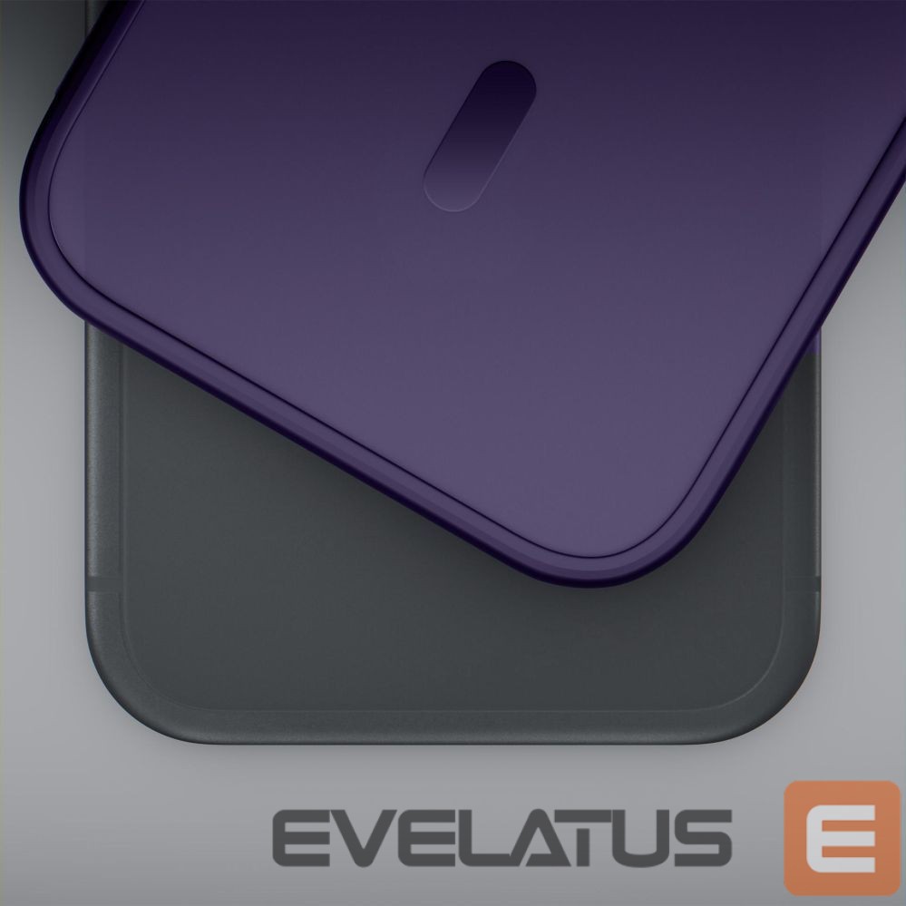 Citas preces 3MK 3mk Smoke MagCase for iPhone 17 Pro - Purple-Translucent