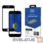 Citas preces 3MK  Reinforced full-screen tempered glass 3mk HardGlass Max Black for iPhone 7 / 8 / SE 2020 / 2022 