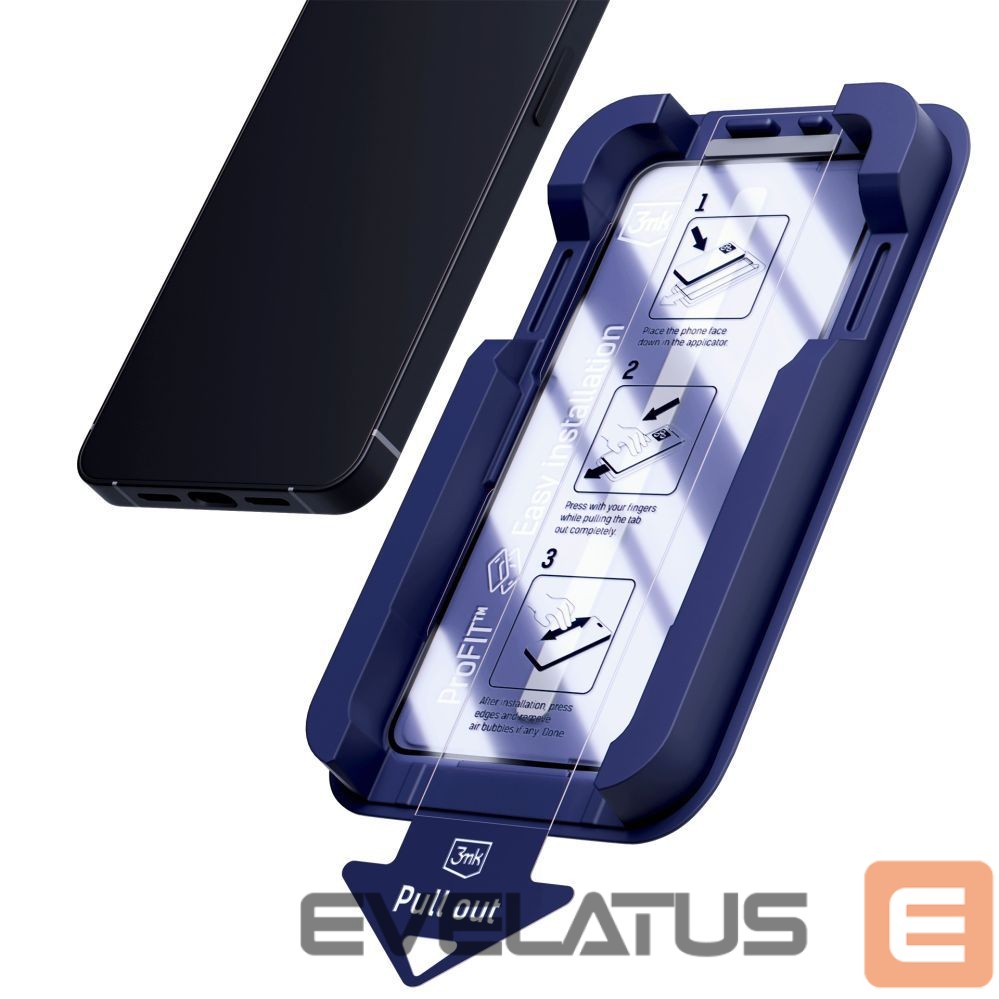 Citas preces 3MK 3mk HardGlass Max tempered glass for iPhone 16 Pro / 17