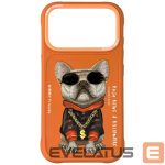 Citas preces Nimmy  Nimmy Glasses Cool Dog iPhone 17 Pro Case - Orange 