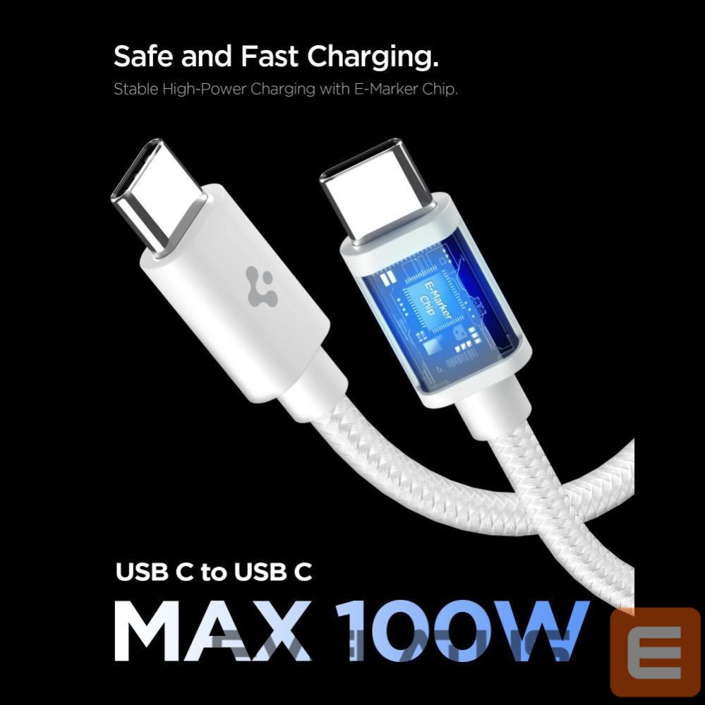 Citas preces Spigen Spigen EE451EU Essential USB-C 45W Wall Charger - White