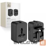 Citas preces Tech-Protect  Tech-Protect TA300 Travel Adapter EU / UK / AU - Black 