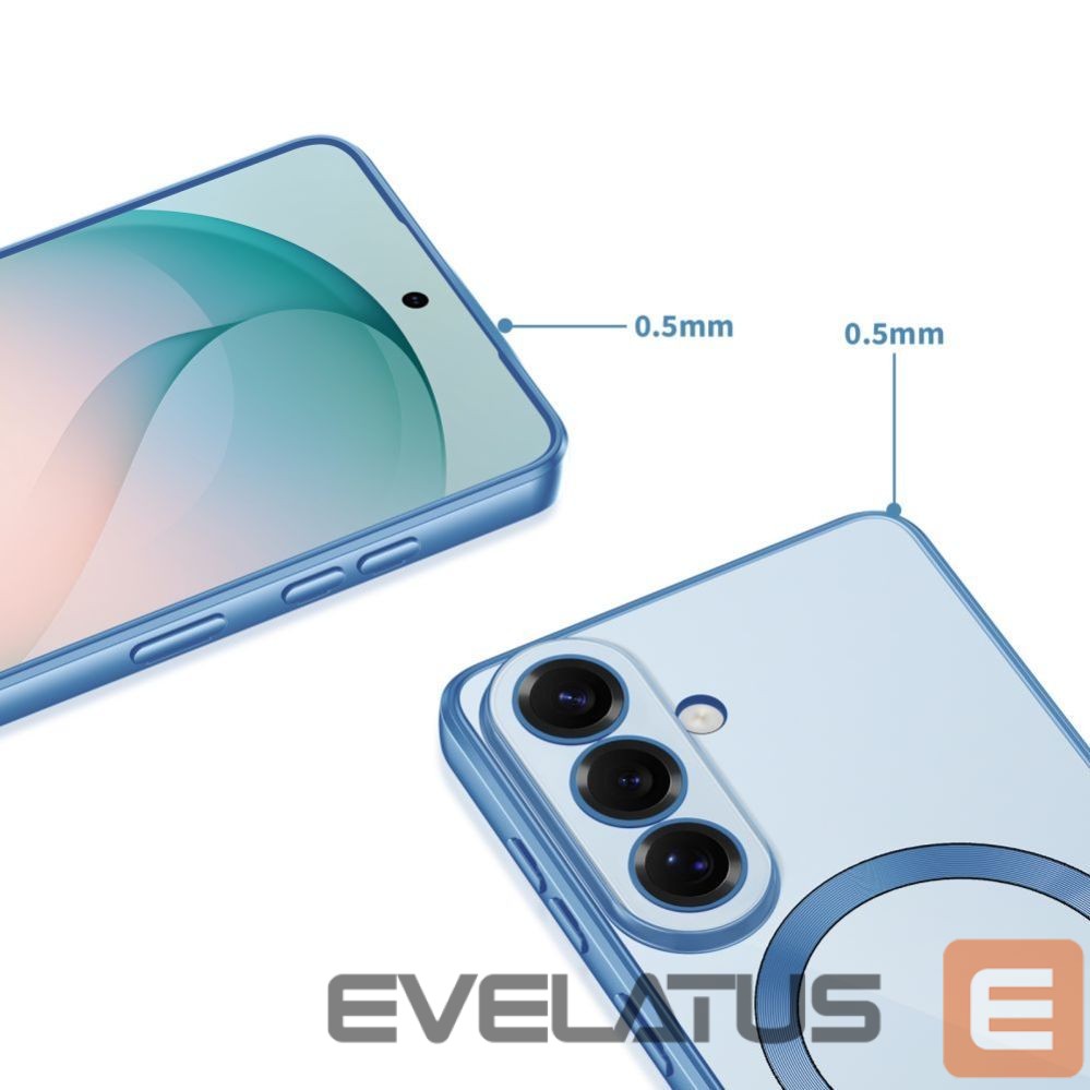 Citas preces Tech-Protect Tech-Protect MagFlex MagSafe Case for Samsung Galaxy S26 - Transparent Blue