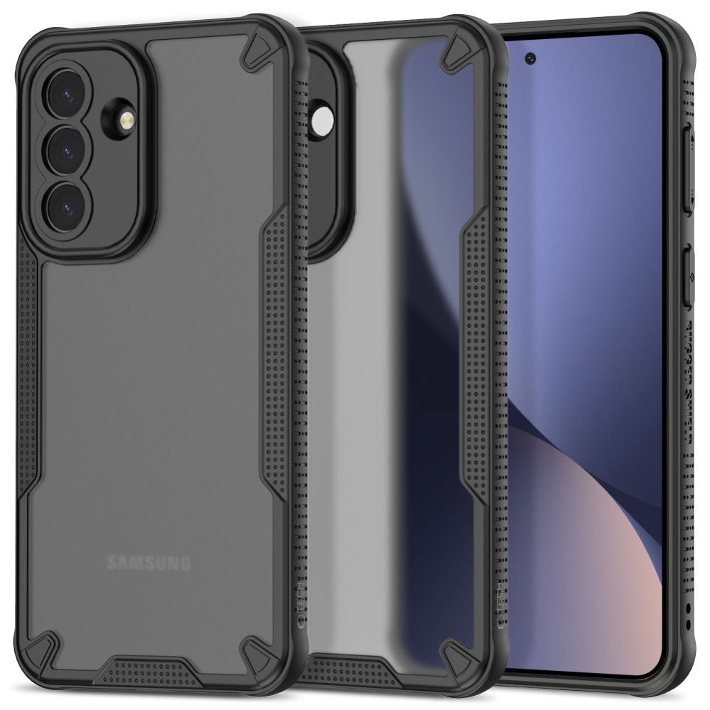Citas preces Tech-Protect Tech-Protect Rugged Shield Case for Samsung Galaxy A37 5G - Translucent Black