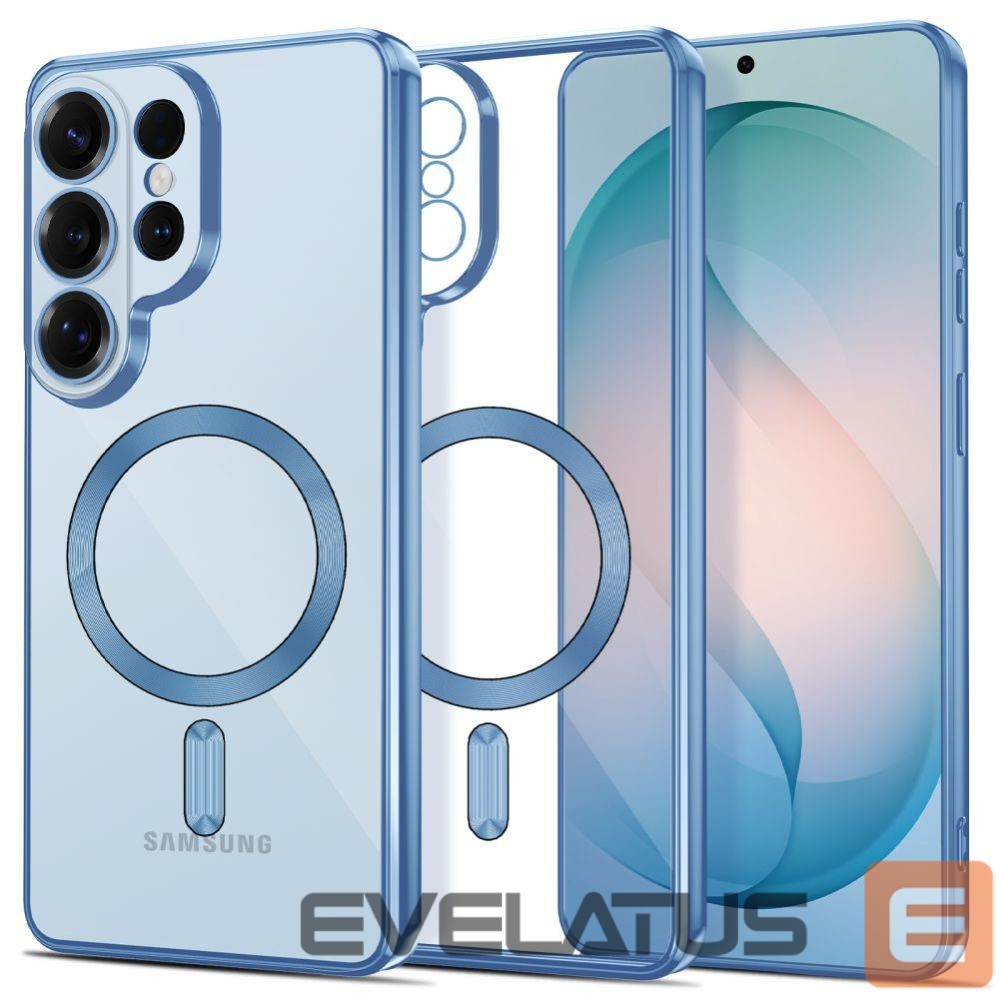 Citas preces Tech-Protect Tech-Protect MagFlex Case for Samsung Galaxy S26 Ultra - Transparent Blue