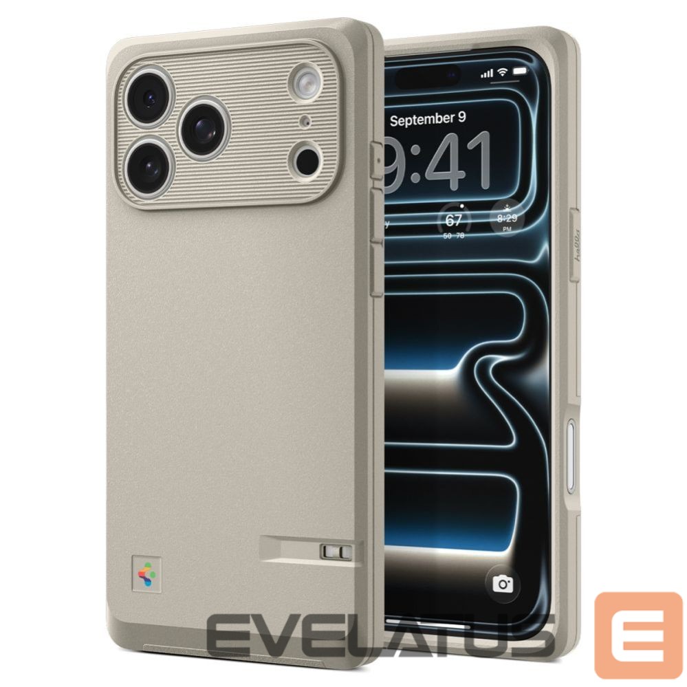 Citas preces Spigen Spigen Classic LS MagSafe Case for iPhone 17 Pro - Beige