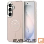 Citas preces Karl Lagerfeld  Karl Lagerfeld Embossed Ring RSG Logo MagSafe Case for Samsung Galaxy S26 - Pink 