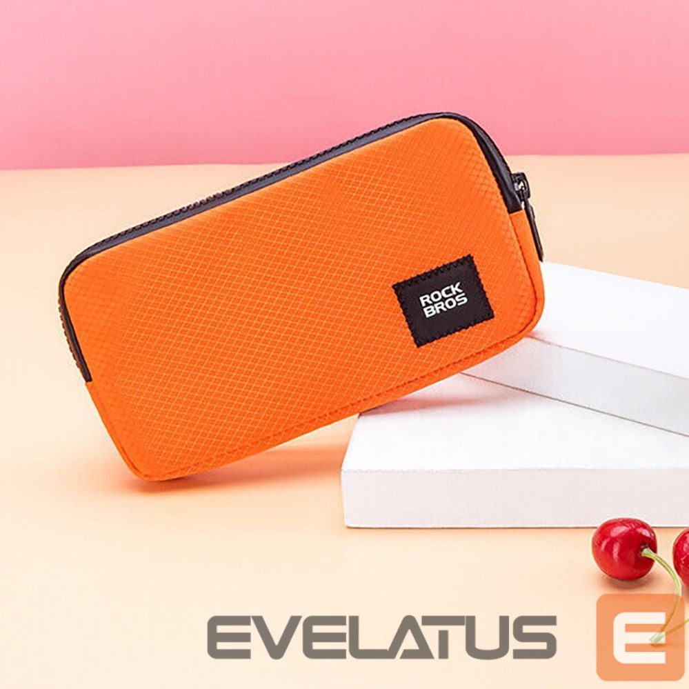 Piederums velosipēdiem Rockbros Rockbros bicycle bag 30990043004 for phone, keys, wallet 0.15 l - orange