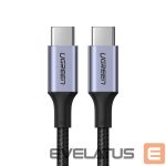 Kabelis Ugreen  Ugreen US316 70428 USB-C - USB-C PD QC FCP Cable 100W 5A 480Mb/s 1.5m - Gray 