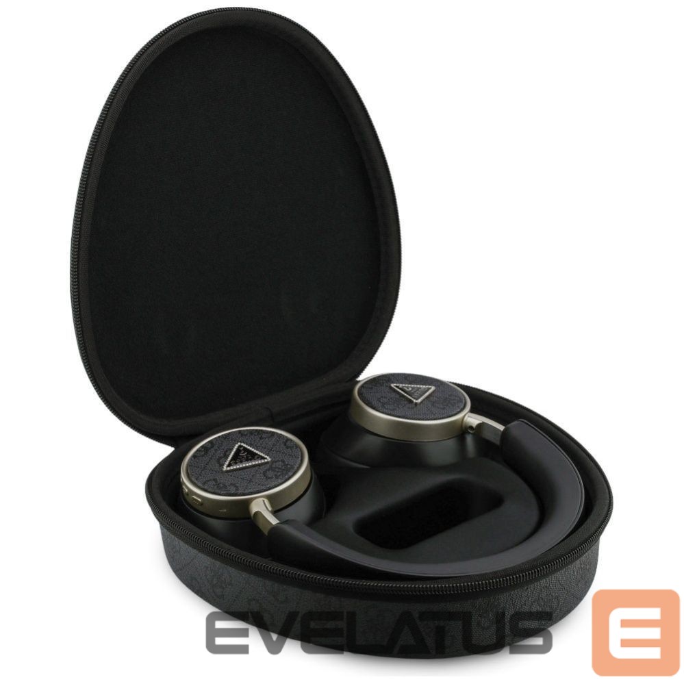 Citas preces Guess Wireless headphones Guess ENC GUBHC15P4MRCTK (4G Triangle Logo) black
